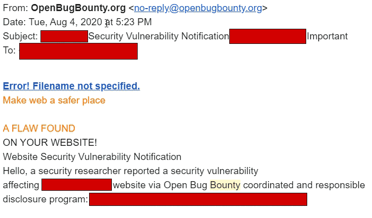 bugbounty email?