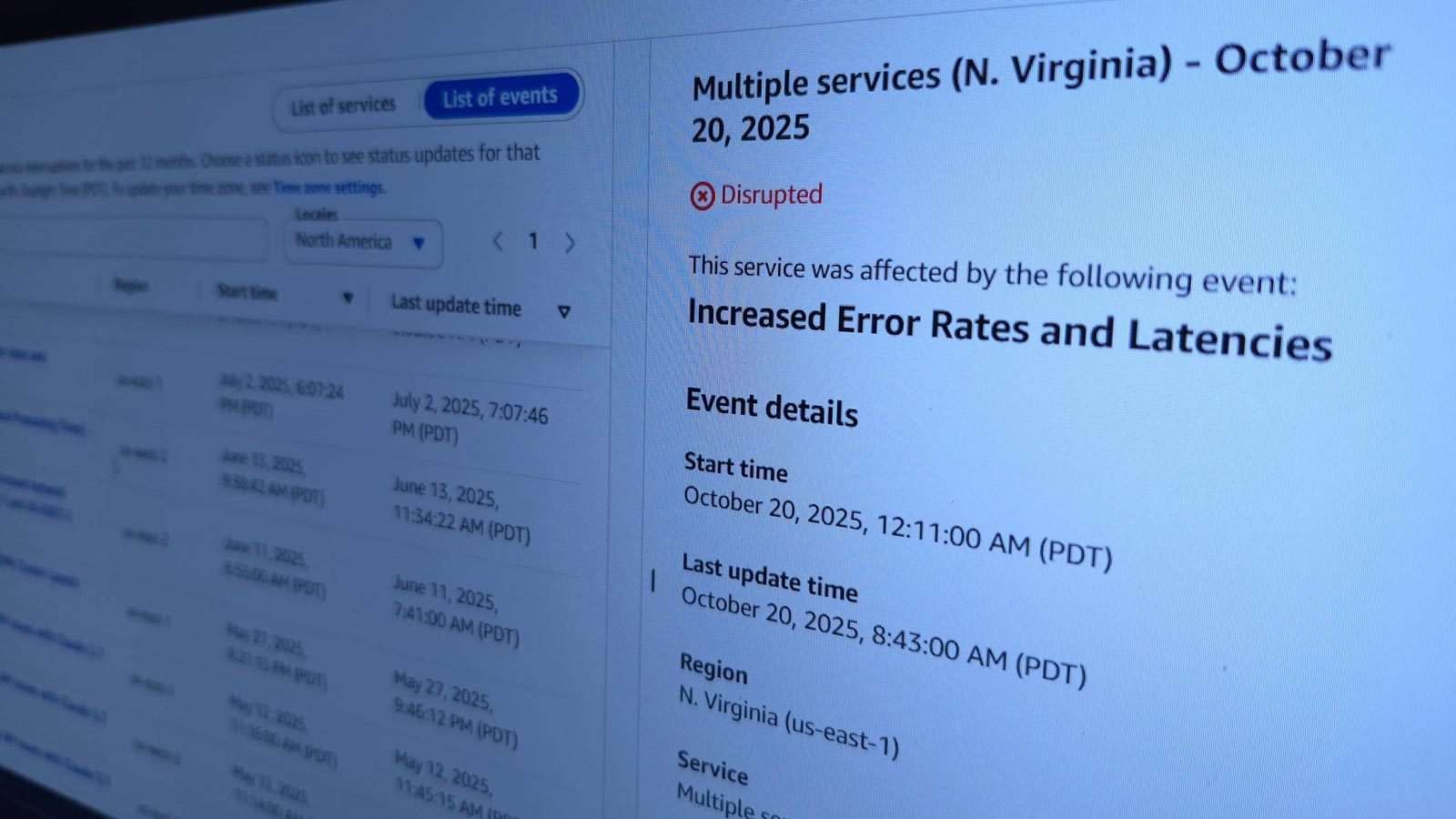 Lessons from the AWS Virginia outage: why business continuity planning is non-negotiable