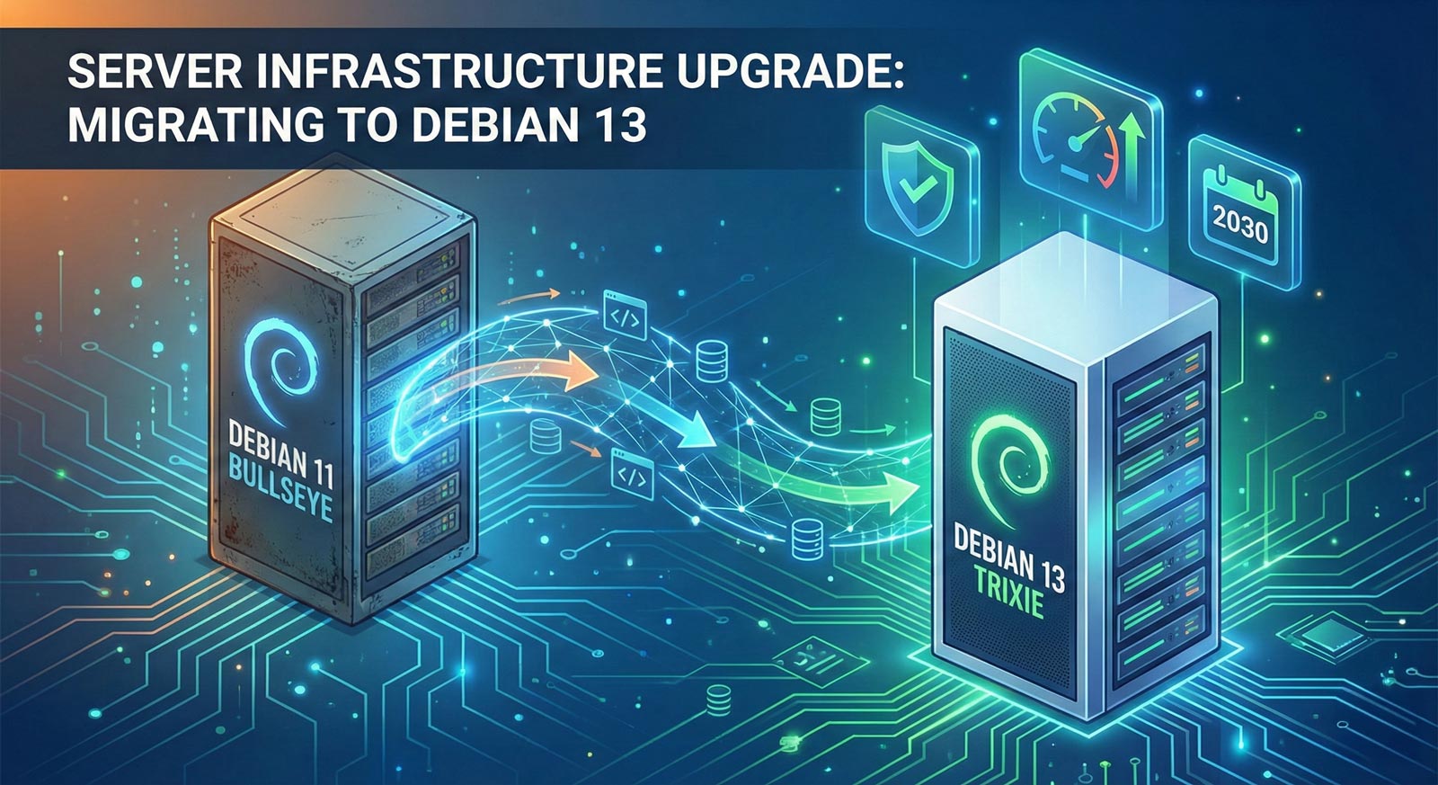 Important Infrastructure Update: Upgrading to Debian 13 for Enhanced Security & Performance